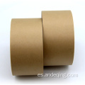 Cinta de papel de papel kraft ecológica en rollo de rollo de papel marrón